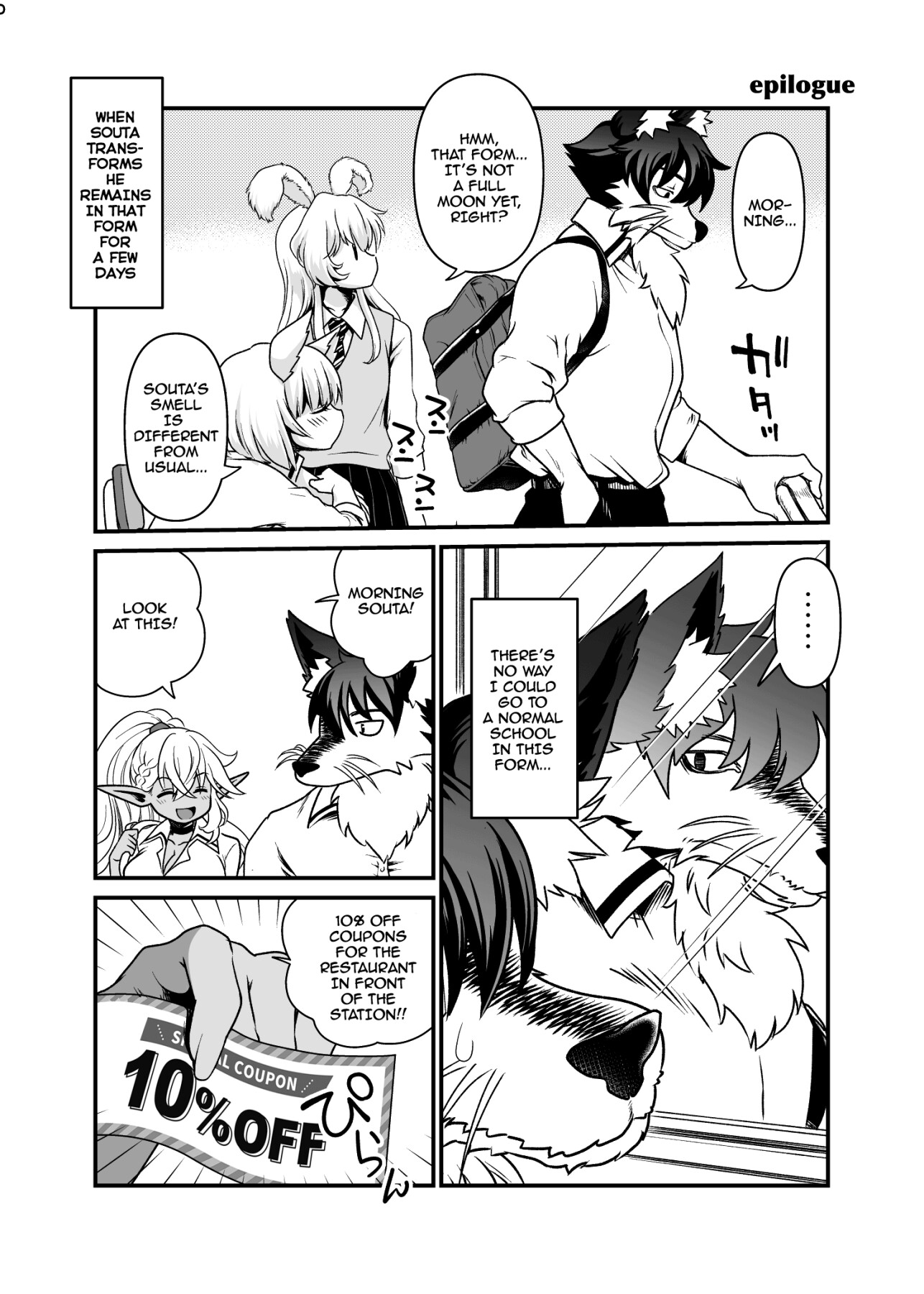 Hentai Manga Comic-I'm the Only Guy in a School Full of Lusty Demi-humans Dark Elf High School Collection-Read-35